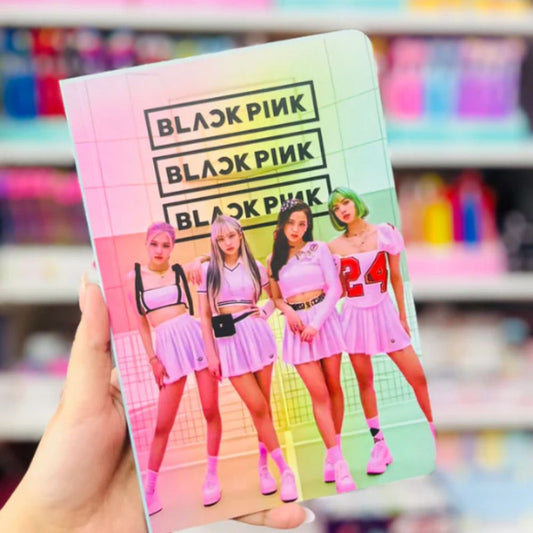 BTS Black Pink Slim A5 size notebook