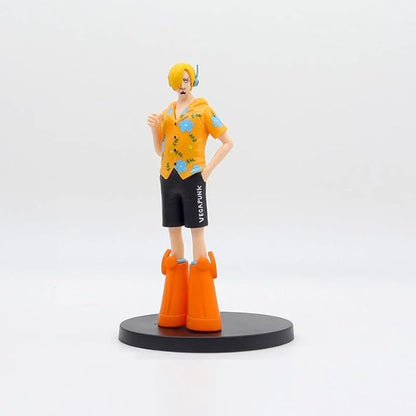 Anime One Piece Sanji action figure toys for Car Dashboard, Study Table, Office Desk Decoration - Gift for Fans and Collectors| Standing 1 pc