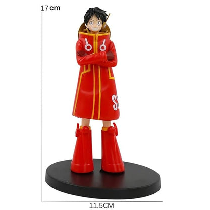 Anime One Piece Luffy action figure toys for Car Dashboard, Study Table, Office Desk Decoration - Gift for Fans and Collectors| Standing 1 pc