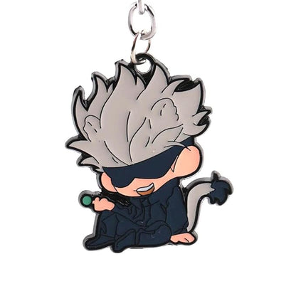 Gojo Jujutsu Kaisen Metal Keychain | Anime Gift for Fans