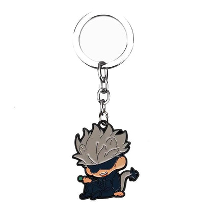 Gojo Jujutsu Kaisen Metal Keychain | Anime Gift for Fans