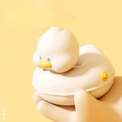 Duck Silicone LED Night Lamp – Rechargeable Touch Sensor Bedside Lamp for Kids, Baby Nursery & Bedroom Decor