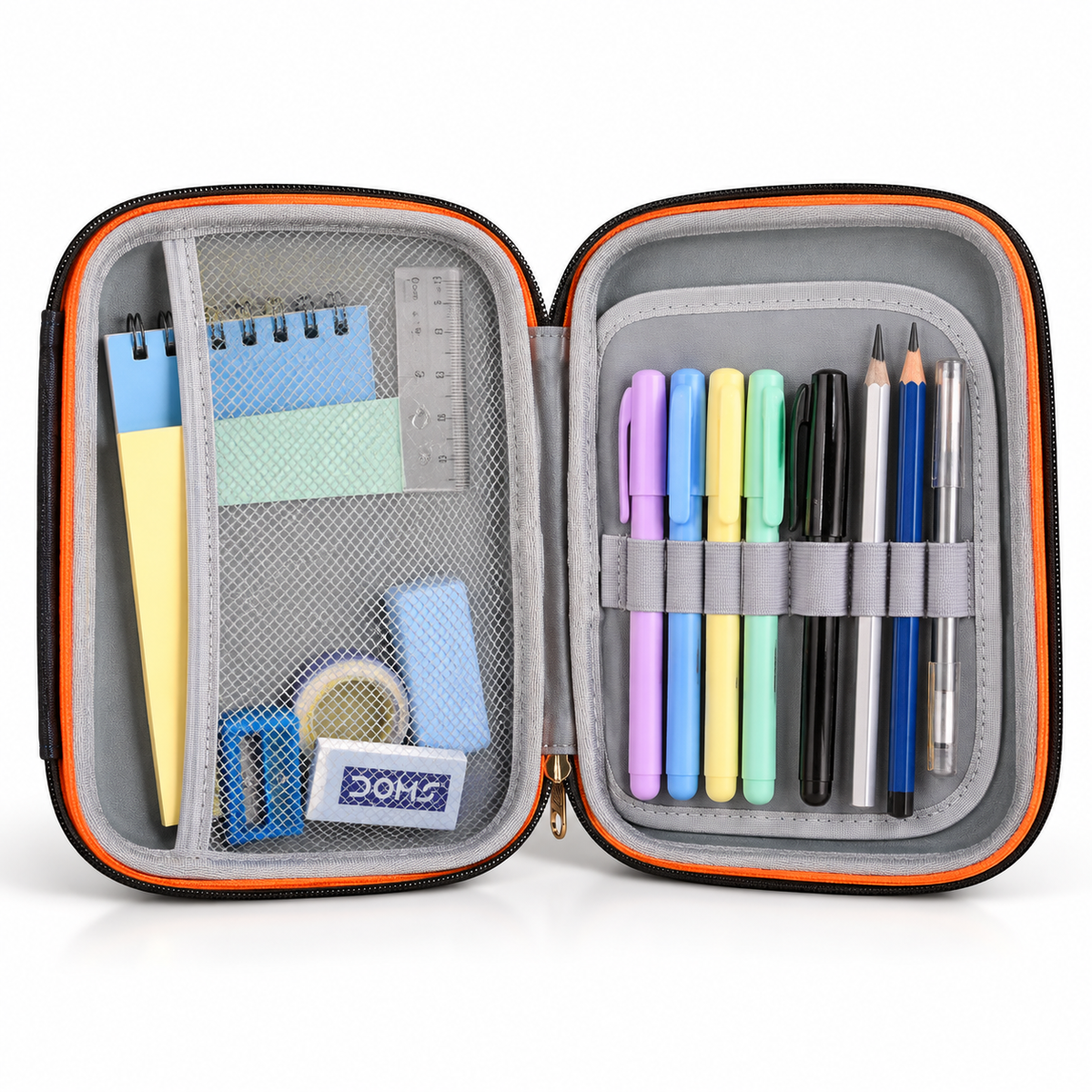 Rohit Sharma Cricket Theme Pencil Pouch & Pencil Case | Cricket Stationery Organizer for Kids | Sports Pencil Case for School