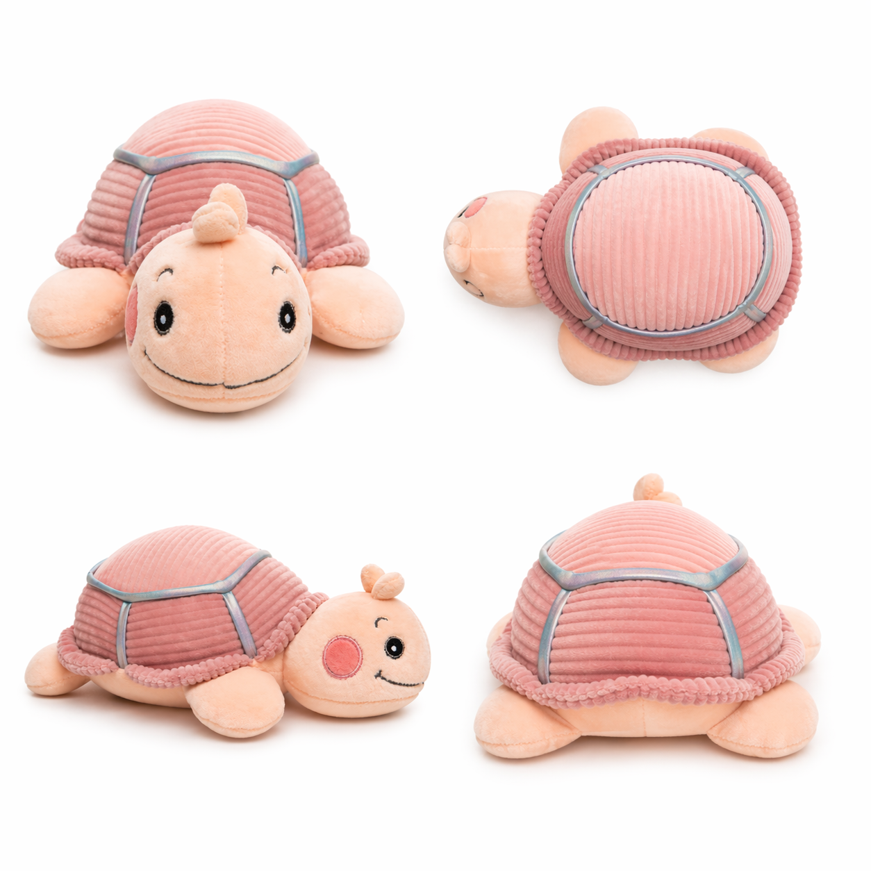 Tina the Turtle Plush Toy – Cute Pink Soft Stuffed Animal for Kids, 28 cm Cuddly Soft Toy Gift for Babies Girls Boys