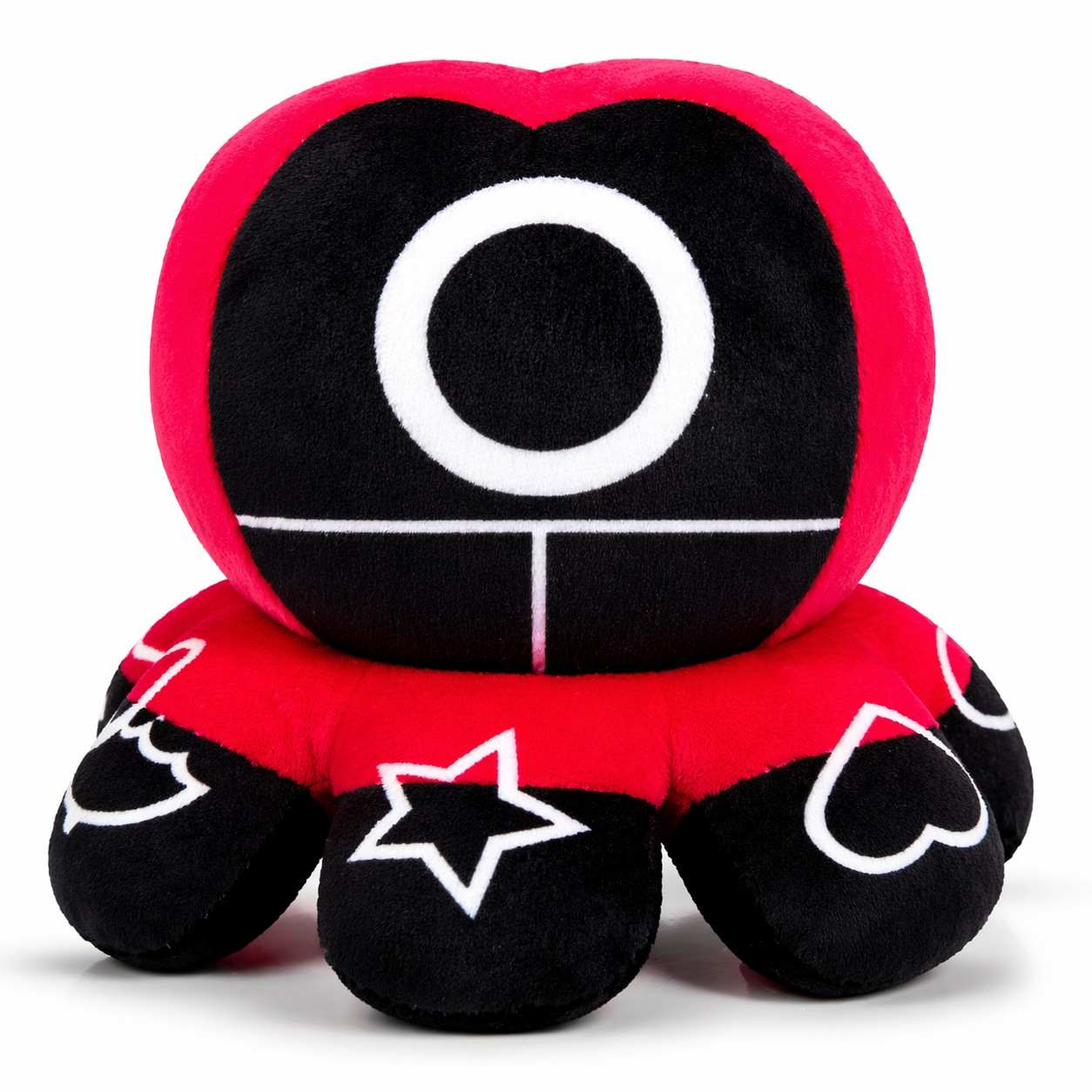 Squid Game Plush Toy 15 CM – One Side Pink & One Side Red | Soft Stuffed Octopus Doll | Premium Quality Fabric | Cute Toy for Kids, Boys, Girls & Fans