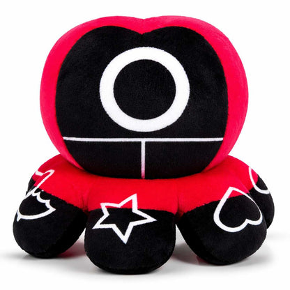 Squid Game Plush Toy 15 CM – One Side Pink & One Side Red | Soft Stuffed Octopus Doll | Premium Quality Fabric | Cute Toy for Kids, Boys, Girls & Fans