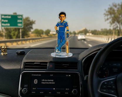 Yashasvi Jaiswal Acrylic Standee 15cm | Team India Cricket Player Collectible | Premium Acrylic Desk Decor Gift