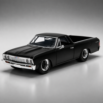 Fast & Furious Fast X 1:24 1967 Chevy El Camino Die-Cast Car, Toys for Kids and Adults,Black ( COD NOT AVAILABLE)
