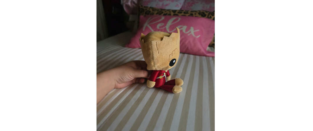 Baby Tree (Groot Inspired) Plush Toy 24 CM – Soft Stuffed Doll | Premium Quality Fabric | Cute Gift for Kids, Boys, Girls & Fans