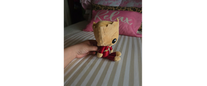 Baby Tree (Groot Inspired) Plush Toy 24 CM – Soft Stuffed Doll | Premium Quality Fabric | Cute Gift for Kids, Boys, Girls & Fans