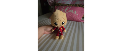Baby Tree (Groot Inspired) Plush Toy 24 CM – Soft Stuffed Doll | Premium Quality Fabric | Cute Gift for Kids, Boys, Girls & Fans