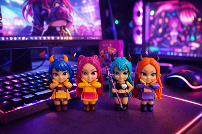 KPOP Demon Hunters Mystery Blind Box Toy | Random Surprise Anime Figure for Kids & Collectors | Cute Mini Collectible Dolls | Gift Item | 1 Pc