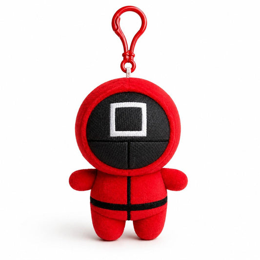 Riko the Red Guard Plush Keychain – Cute Mini Soft Toy Keyring | Backpack Charm | Gift for Kids & Fans(19CM)