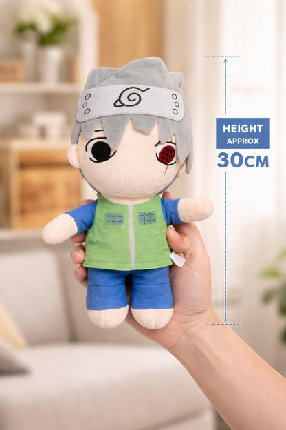 Kakashi Hatake Plush Toy for Boys, Girls & Kids – Soft Anime Naruto Stuffed Doll (30 CM)