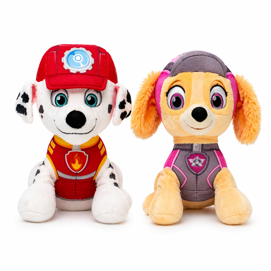 Marshall & Skye Plush Toy (20cm) – Cute Soft Dog Stuffed Toy for Kids, Girls, Boys & Gift Lovers Random 1 pcs