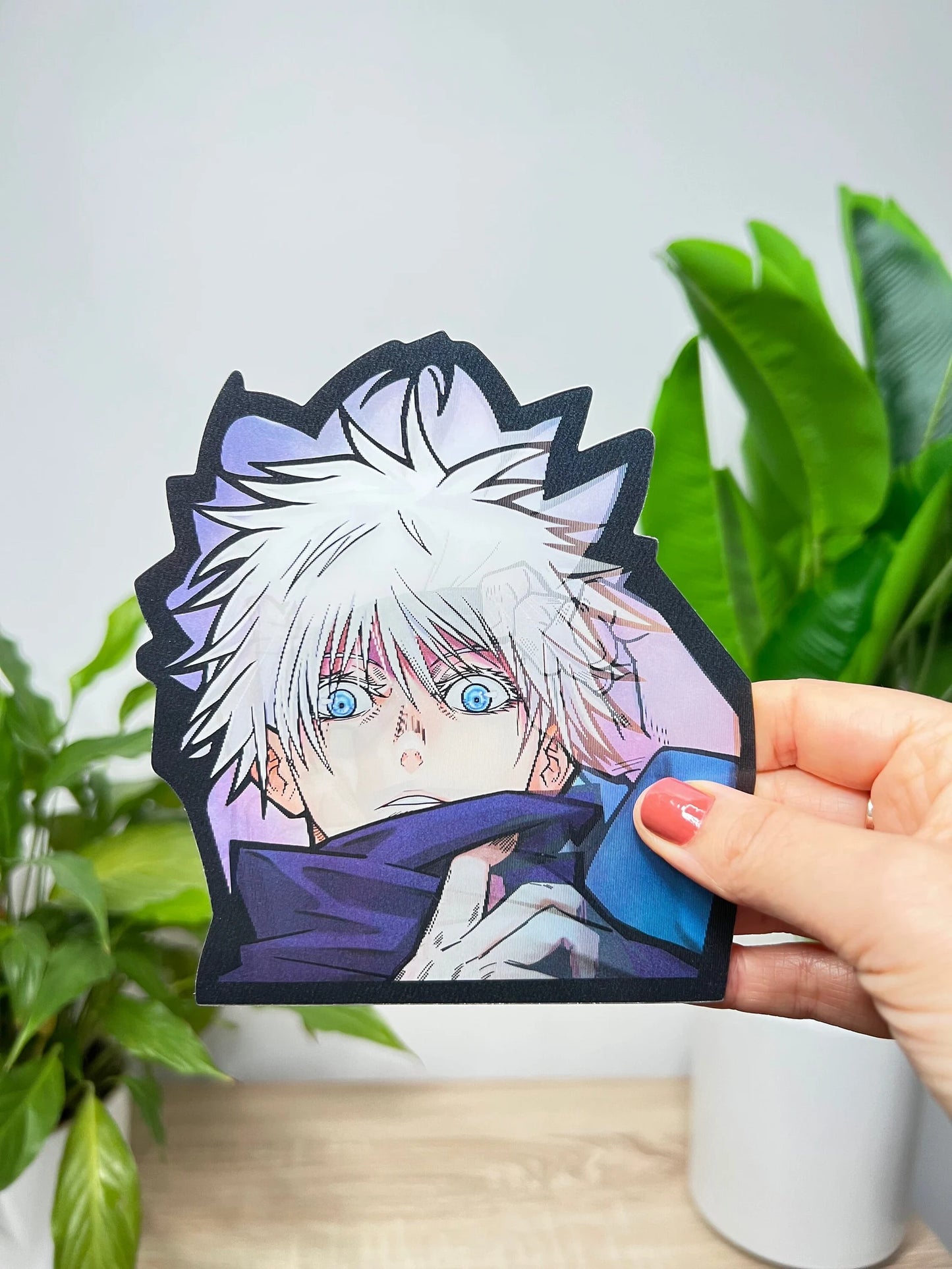 Jujutsu Kaisen Satoru Gojo 3D Lenticular Motion Sticker – Anime Peeker Decal