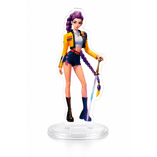 K- Pop Demon Hunters Acrylic Standee Figure 15cm (Rumi)