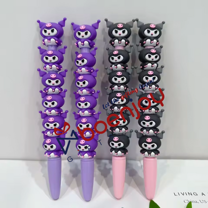 Adorable Kuromi Character Pens – Set of 2 – Aesthetic & Fun Stationery