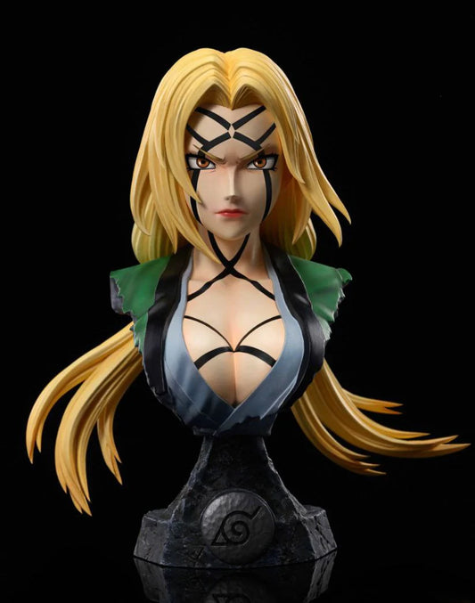 Naruto Tsunade Anime Bust Figure – 15cm PVC Collectible Statue