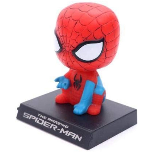 Spiderman (Amazing) PVC Bobblehead + Phone Holder | MCU ; Avengers |