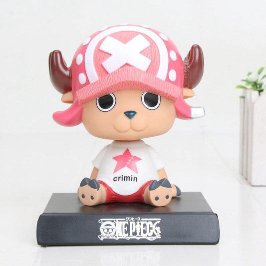 Tony Tony Chopper (Pink) PVC Bobblehead + Phone Holder | Anime ; One Piece |