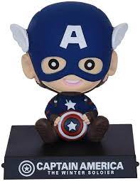 Captain America (Baby) PVC Bobblehead + Phone Holder | MCU ; Avengers |