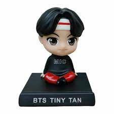 Jin (BTS) PVC Bobblehead + Phone Holder | BTS ; Korean Band |