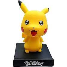 Pikachu Open Eyes PVC Bobblehead + Phone Holder | Anime ; Pokemon |