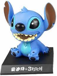 Stitch PVC Bobblehead + Phone Holder |