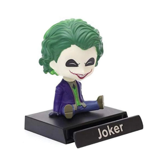 Joker (Purple Laughing) PVC Bobblehead + Phone Holder | DC ; Justice League |