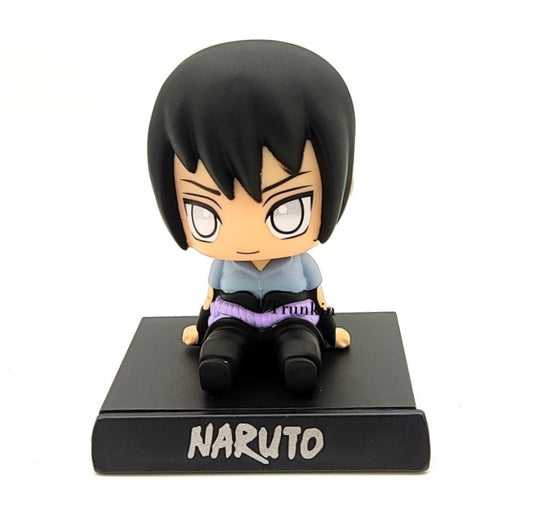 Sasuke PVC Bobblehead + Phone Holder | Anime ; Naruto |