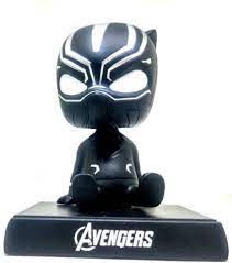 Black Panther PVC Bobblehead + Phone Holder | MCU ; Avengers |