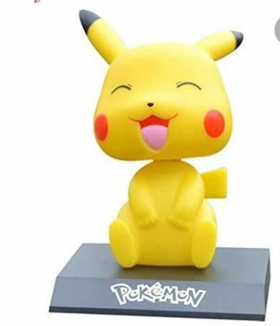 Pikachu Close Eyes PVC Bobblehead + Phone Holder | Anime ; Pokemon |