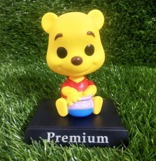 Pooh Bear PVC Bobblehead + Phone Holder | Cartoon ; Disney ; Winnie-The-Pooh|