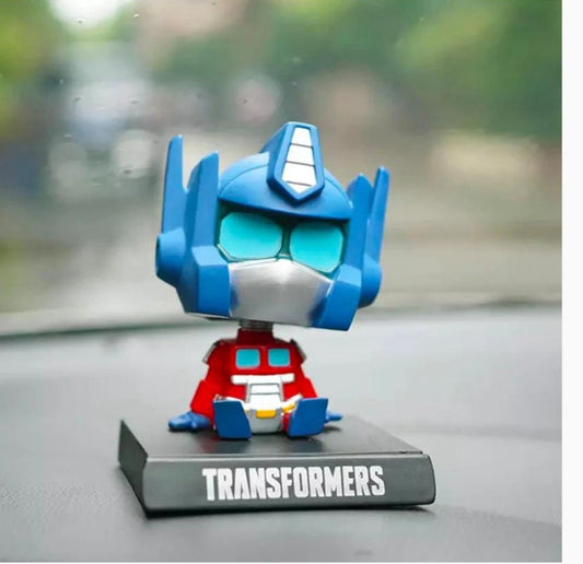 Optimus Prime PVC Bobblehead + Phone Holder | Transformers ; Autobots |