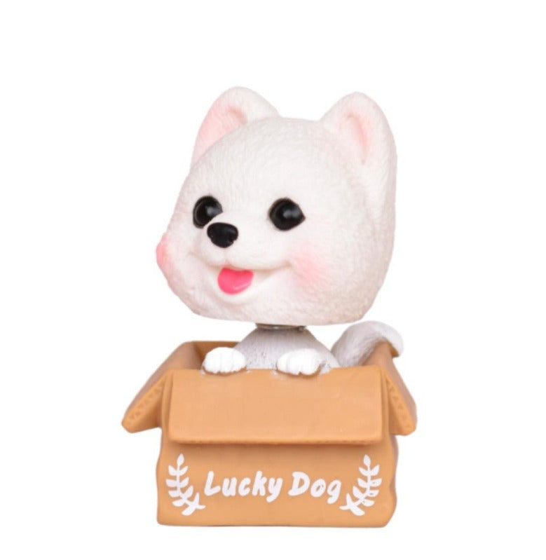 Lucky Dog PVC Bobble Head | Design A |