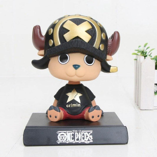 Tony Tony Chopper (Black) PVC Bobblehead + Phone Holder | Anime ; One Piece |