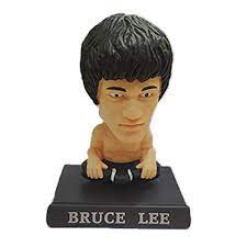 Bruce Lee PVC Bobblehead + Phone Holder | Celebrity ; Martial Arts |