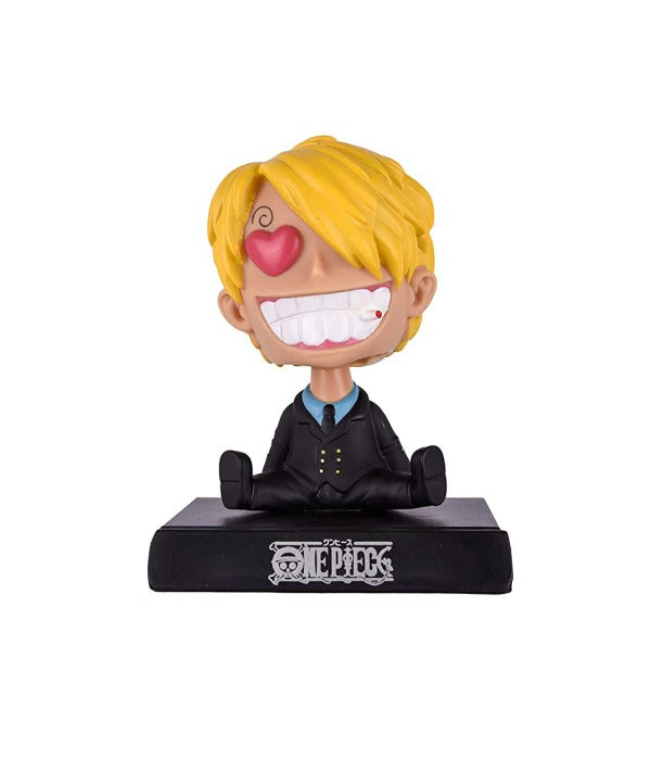 Sanji PVC Bobblehead + Phone Holder | Anime ; One Piece |