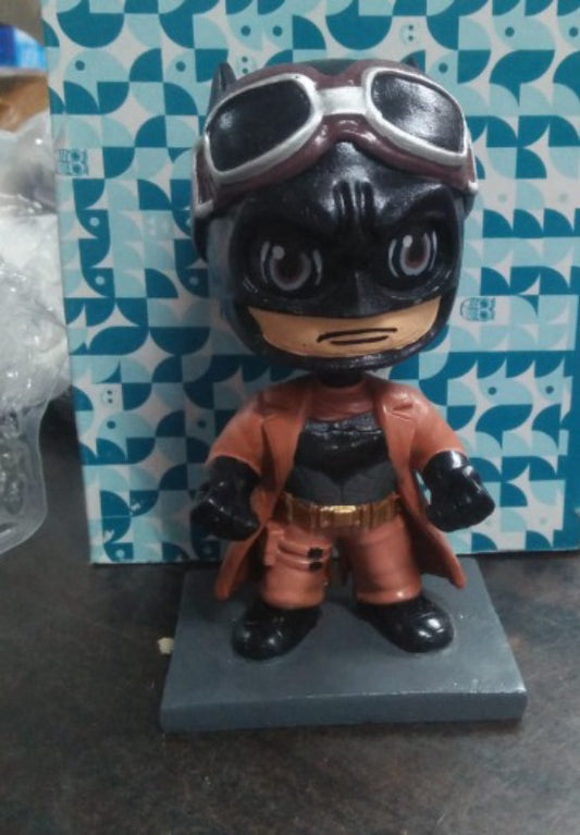 Batman Polyresin Bobble Head | 10 Cm| Made In India ; Hand Painted | DC ; Justice League |