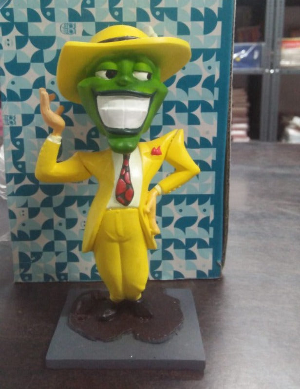 The Mask (Jim Carrey) Polyresin Bobble Head | 14 Cm | Made In India ; Hand Painted | Superhero Comedy Film |