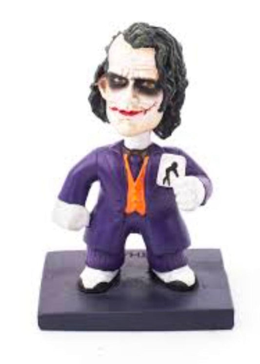 Joker Polyresin Bobble Head | 10 Cm | Made In India ; Hand Painted | DC ; Justice League |