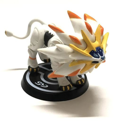 Pokemon Cartoon Action Figures- 1 Pc | 5 cm | Solgaleo for Car Dashboard, Office Desk/Study Table