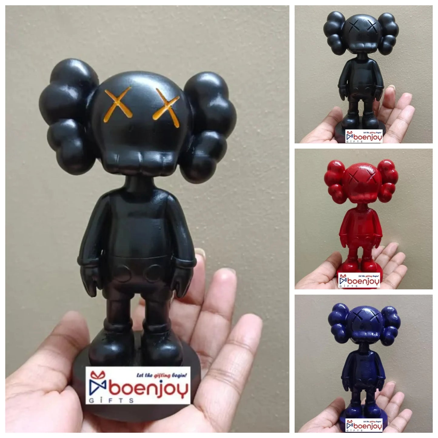 Kaws Polyresin Bobble Head | 12.5 Cm | Made In India ; Hand Painted | American Artist ; Brian Donnelly |