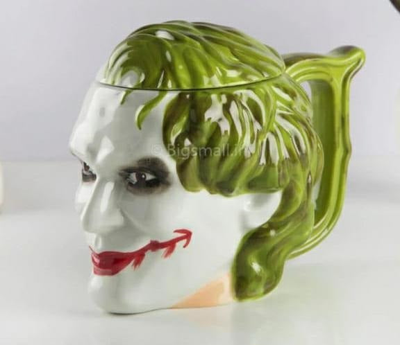 Joker Ceramic Milk & Coffee Mug With Lid