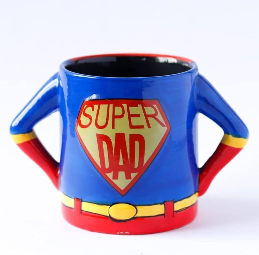 Super Dad Ceramic Milk & Coffee Mug