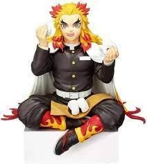 Demon Slayer Rengoku Sitting 11 Cm| Limited Edition Collectible Action Figure