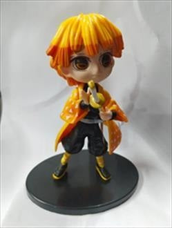 Demon Slayer Zenitsu Big Face Oval Base 13 Cm| Limited Edition Collectible Action Figure