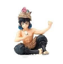 Demon Slayer Inosuke Sitting 10Cm| Limited Edition Collectible Action Figure