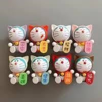 Cat Doraemon Set Of 8 |10Cm | Limited Edition Collectible Action Figure